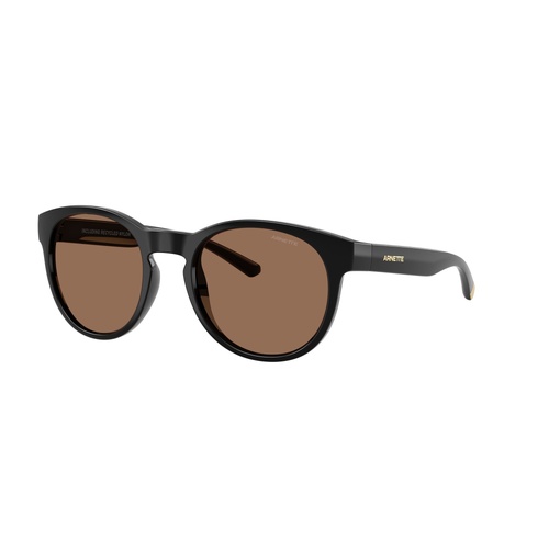 Arnette AN4371 290073-52 Recycled Black / Dark Brown Lenses