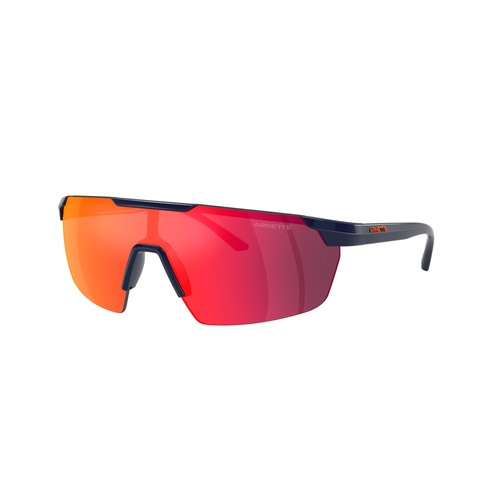 Arnette AN4369 27626Q-42 Navy Blue / Red Yellow Mirror Lenses