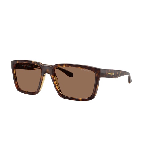 Arnette Plot Twist AN4346 277073-57 Dark Havana / Dark Brown Lenses