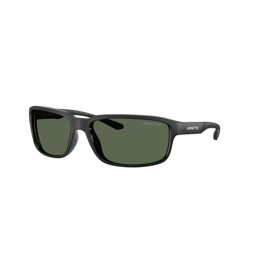 Arnette AN4373 290071-62 Matte Recycled Black / Dark Green Lenses