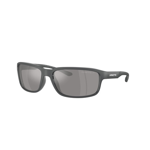 Arnette AN4373 2841Z3-62 Matte Dark Grey / Silver Mirror Polarised Lenses