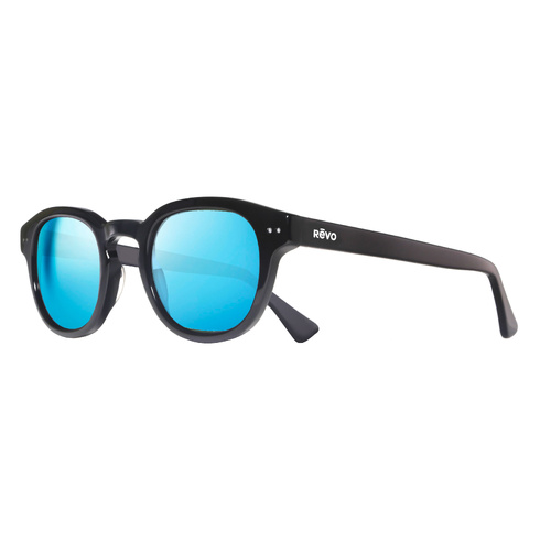 Revo Sterling G RE 1256 01 H20 Shiny Black / H2O Blue Polarised Lenses