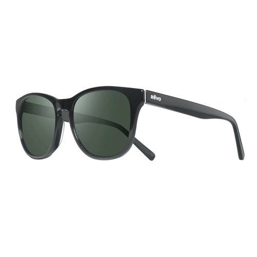 Revo Tatum RE 1254 02 SG50 Shiny Black / Smoky Green Polarised Lenses