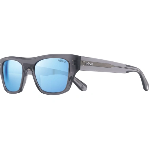 Revo x The Rolling Stones Happy RE 7107 01 GY Crystal Grey / Blue Water Mirror Polarised Lenses