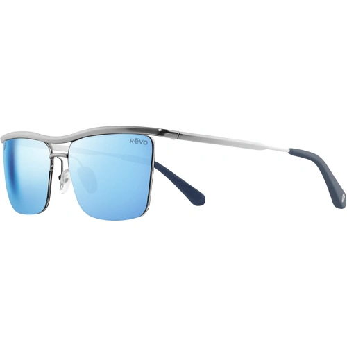 Revo x The Rolling Stones Start Me UP RE 7109 03 BL Satin Chrome / Blue Water Mirror Polarised Lenses