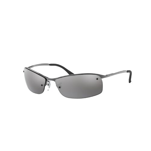 Ray-Ban RB3183 004/82-63 Gunmetal / Grey Mirror Gradient Silver Polarised Lenses