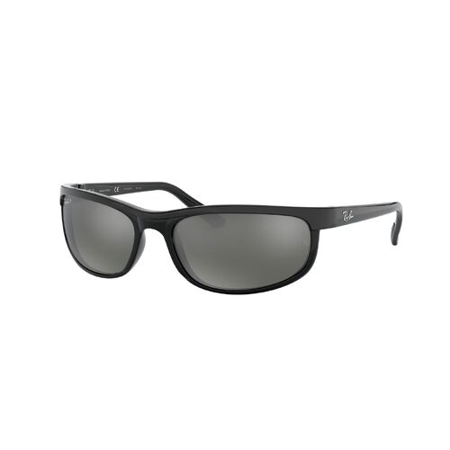 Ray-Ban RB2027 601/W1-62 Predator 2 Black / Grey Mirror Polarised Lenses