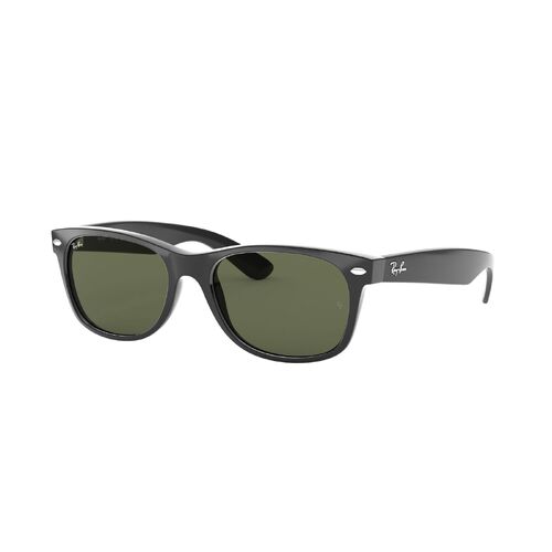 Ray Ban Rb2132 901l 55 New Wayfarer Black Green Classic G 15 Lenses