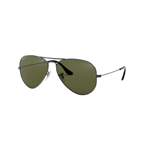 Ray-Ban RB3025 004/58-62 Aviator Gunmetal / Green Polarised Lenses