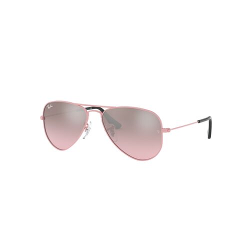 Ray-Ban Junior RJ9506S 211/7E-50 Aviator Pink / Pink Mirror Lenses