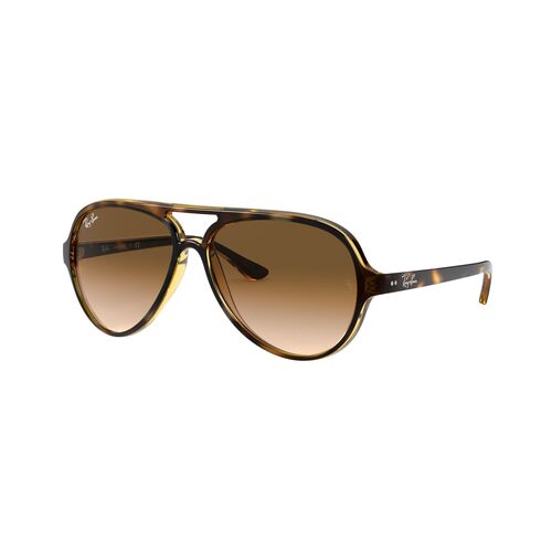 Ray-Ban RB4125 710/51-59 Cats 5000 Light Havana / Light Brown Gradient Lenses