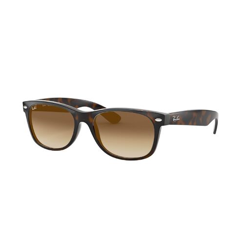 Ray-Ban RB2132 710/51-52 New Wayfarer Tortoise / Light Brown Gradient Lenses