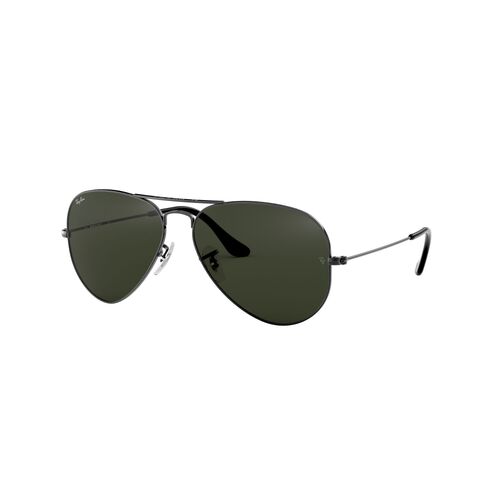 Ray-Ban RB3025 W0879-58 Aviator Gunmetal / Green Lenses