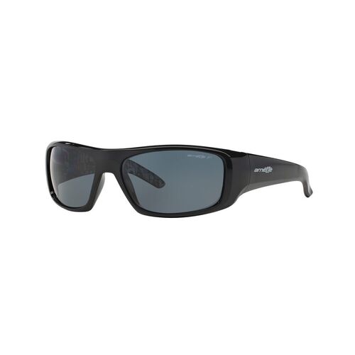 Arnette Hot Shot AN4182 214981-62 Shiny Black / Dark Grey Polarised Lenses