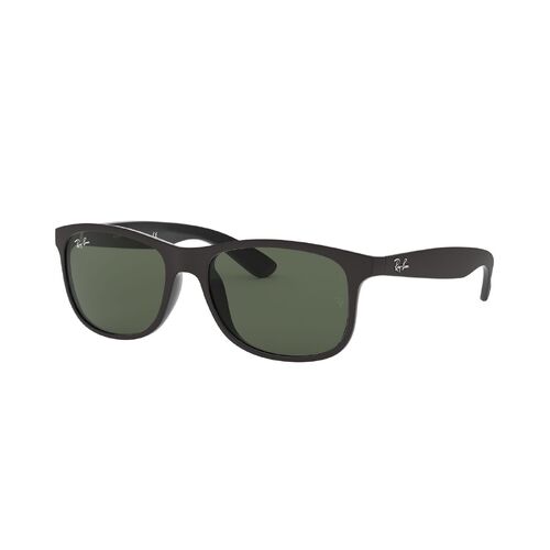 Ray-Ban RB4202 606971-55 Andy Matte Black On Black / Green Classic Lenses