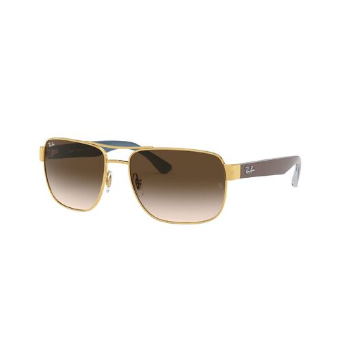 Ray-Ban RB3530 001/13-58 Gold and Brown / Brown Gradient Lenses