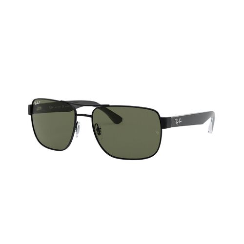 Ray-Ban RB3530 002/9A-58 Black / Green Classic G-15 Polarised Lenses