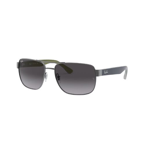 Ray-Ban RB3530 004/8G-58 Gunmetal / Light Grey Gradient Dark Grey Lenses