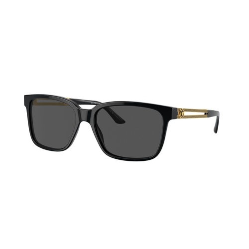 Versace VE4307 GB1/87-58 Black w Gold / Grey Lenses