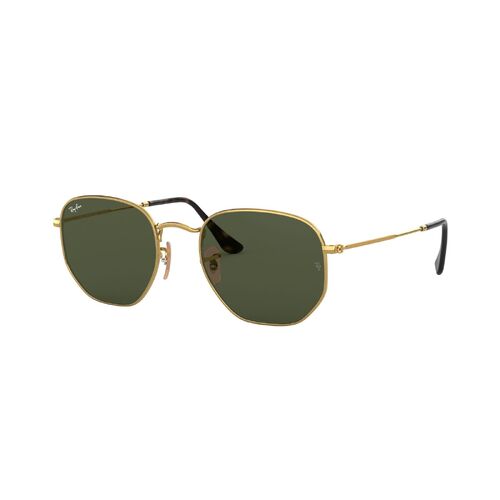 Ray-Ban RB3548N 001-51 Hexagonal Gold / Green Classic G-15 Lenses