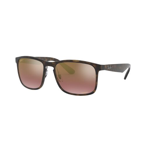 Ray-Ban RB4264 894/6B-58 Matte Havana / Purple Mirror Chromance Polarised Lenses