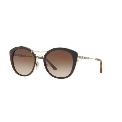 Burberry BE4251Q 300213-53 Dark Havana / Brown Gradient Lenses