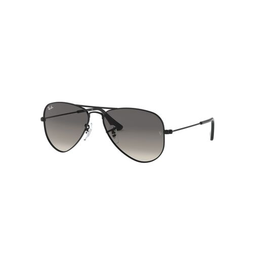 Ray-Ban Junior RJ9506S 220/11-50 Aviator Black / Light Grey Gradient Dark Grey Lenses