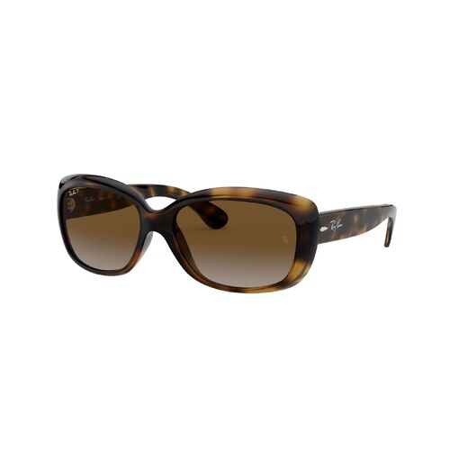 Ray-Ban RB4101 710/T5-58 Jackie Ohh Light Havana / Light Grey Gradient Brown Polarised Lenses