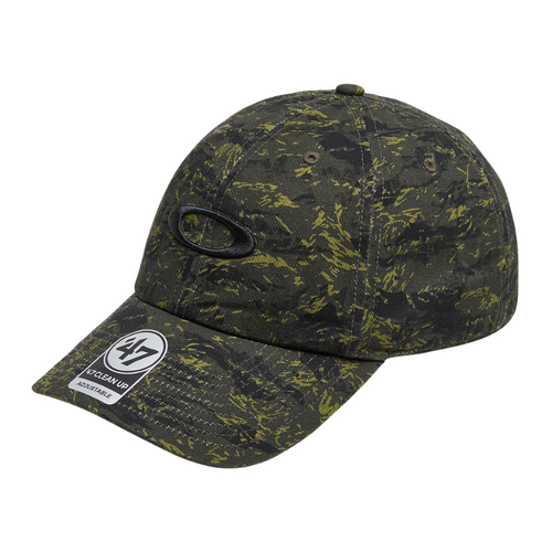 Oakley Remix Dad Hat FOS901220 Tiger Mountain Camo Green OSFM