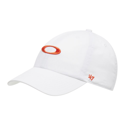 Oakley Remix Dad Hat FOS901220 111 White w Orange OSFM