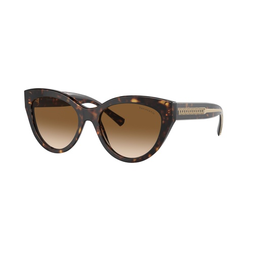 Tiffany & Co TF4220 801551-54 Havana / Clear Brown Gradient Lenses