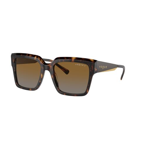 Vogue VO5553S W656T5-54 Dark Havana / Brown Gradient Polarised Lenses