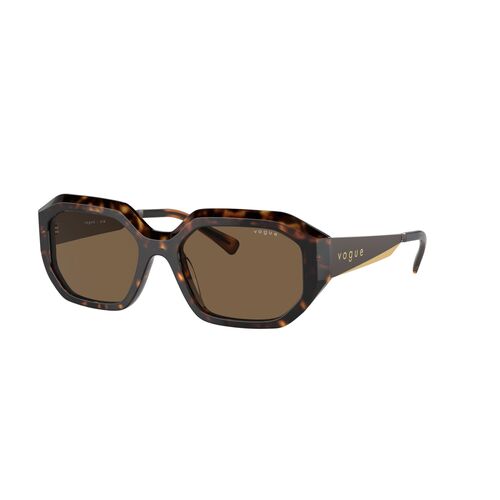 Vogue VO5554S W65673-54 Dark Havana / Dark Brown Lenses