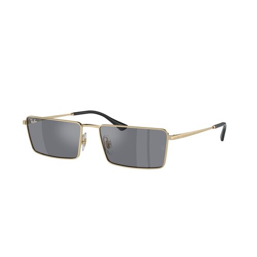 Ray-Ban RB3741 92136V-59 Emy Gold / Dark Grey Silver Mirror Lenses