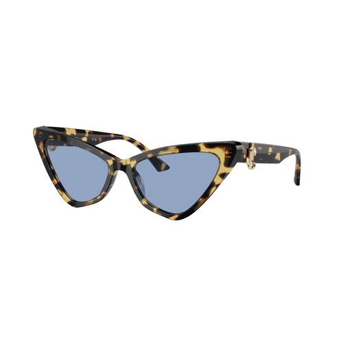 Jimmy Choo JC5008 500472-55 Yellow Havana / Light Blue Lenses