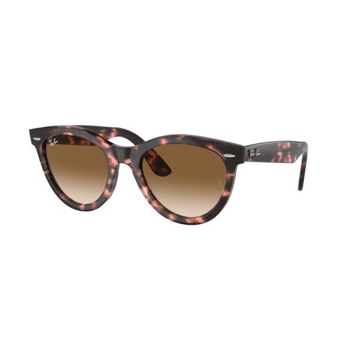 Ray-Ban RB2241 133451-54 Wayfarer Way Pink Havana / Clear Brown Gradient Lenses