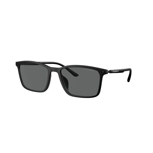 Emporio Armani EA4223U 500187-56 Matte Black / Dark Grey Lenses