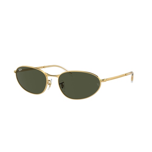 Ray-Ban RB3734 001/31-56 Arista Gold / Green Lenses