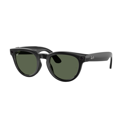 Ray-Ban Wearable x Meta Headliner RW4009F 601/71-51 Black / Green  Lenses