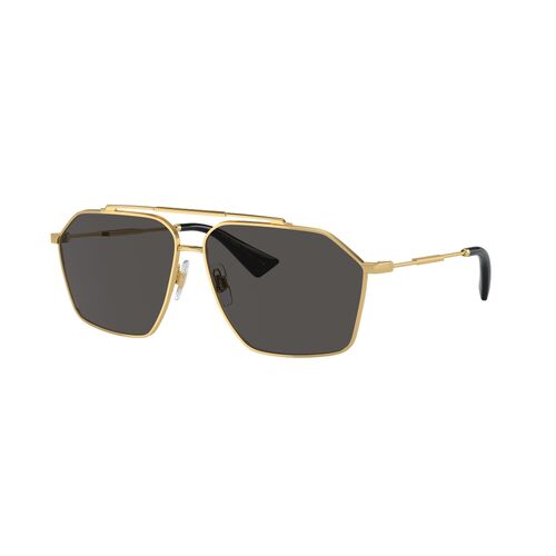 Dolce & Gabbana DG2303 02/87-61 Gold / Dark Grey Lenses