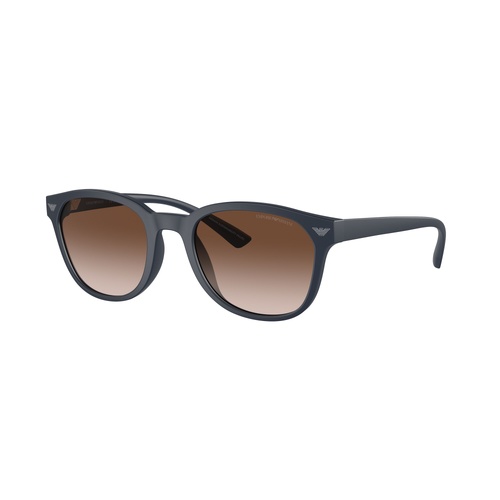 Emporio Armani EA4225U 508813-53 Matte Blue / Brown Gradient Lenses