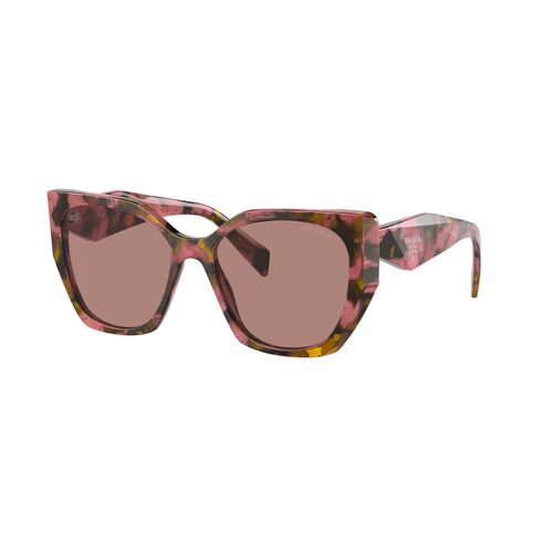 Prada PR19ZS 18N10D-55 Tortoise Cognac Begonia / Light Brown Lenses