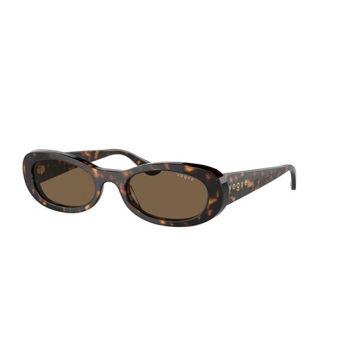 Vogue VO5582S W65673-53 Dark Havana / Dark Brown Lenses