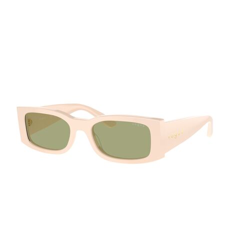 Vogue VO5584S 316482-53 Full Beige / Green Lenses