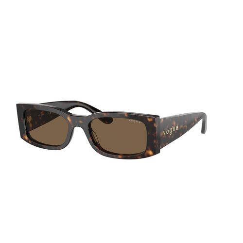 Vogue VO5584S W65673-53 Dark Havana / Dark Brown Lenses