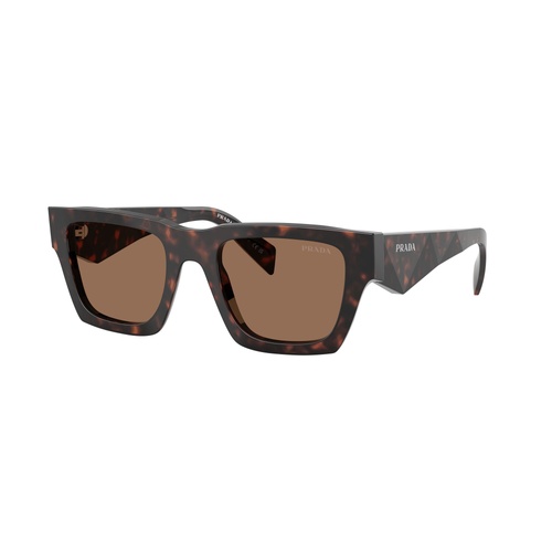 Prada PRA06S 17N06B-50 Root Tortoise / Dark Brown Lenses