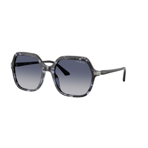 Vogue VO5561S 31474L-56 Blue Tortoise / Grey Gradient Blue Lenses