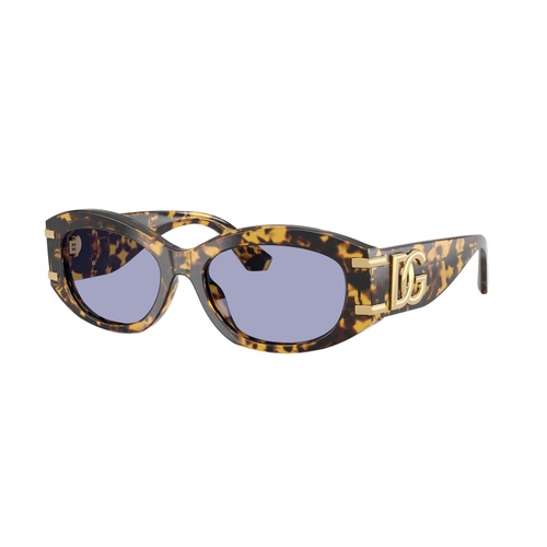Dolce & Gabbana DG4502 33301A-55 Yellow Havana / Violet Lenses