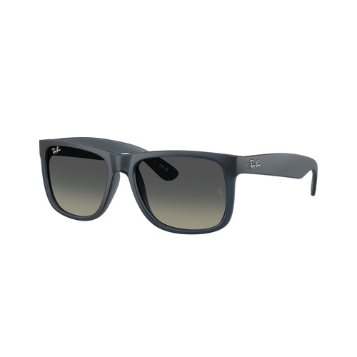 Ray-Ban RB4165 681311-55 Justin Rubber Blue / Grey Gradient Lenses