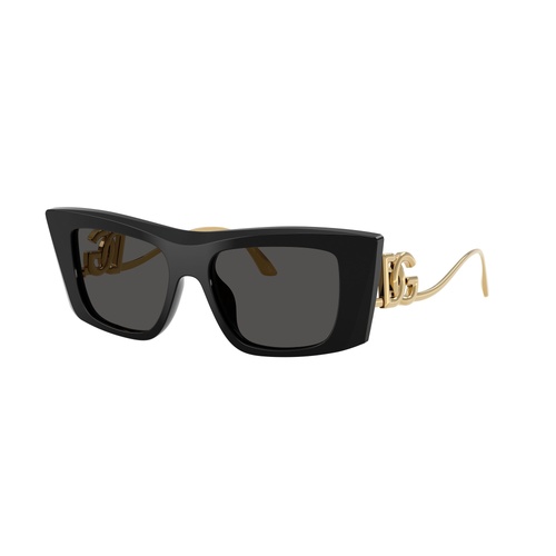 Dolce & Gabbana DG4510 501/87-51 Polished Black / Dark Grey Lenses